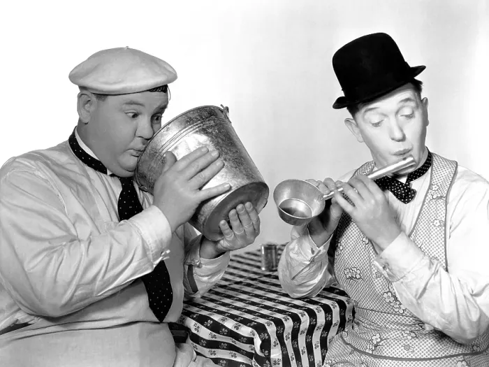 Framed Print : THEM THAR HILLS, from left, Oliver Hardy, Stan Laurel, 1934