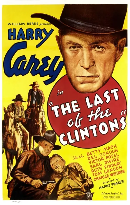 Framed Print : THE LAST OF THE CLINTONS, top right and bottom left: Harry Carey, 1935