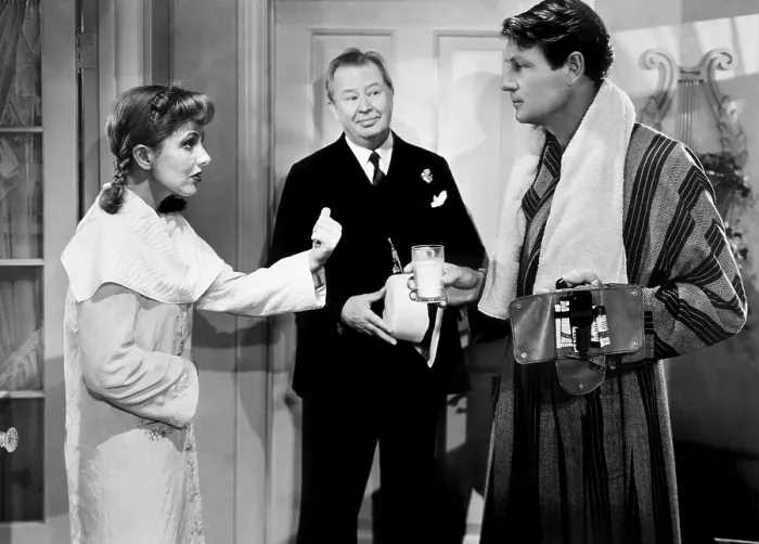 Framed Print : THE MORE THE MERRIER, Jean Arthur, Charles Coburn, Joel McCrea, 1943 Framed Print : THE MORE THE MERRIER, Jean Arthur, Charles Coburn, Joel McCrea, 1943