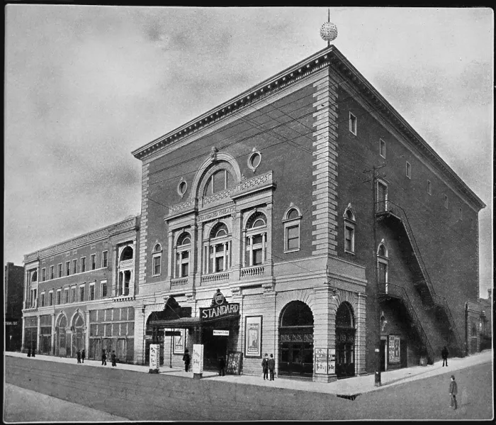Framed Print : Theaters, The Standard Theatre, The Marx Brothers, Humphrey Bogart, Sally Rand, and Gypsy Rose Lee performed here, built in 1900, closed 1932, 300 West 12th Street, Kansas City Framed Print : Theaters, The Standard Theatre, The Marx Brothers, Humphrey Bogart, Sally Rand, and Gypsy Rose Lee performed here, built in 1900, closed 1932, 300 West 12th Street, Kansas City
