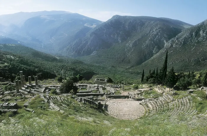 Framed Print : Theatre of Delphi. 2nd c. BC. GREECE. CENTRAL GREECE. PHOCIS. Delphi. Theatre (2nd c. BC). Hellenistic art. Architecture. AISA / Everett Collection**US SALES ONLY** Framed Print : Theatre of Delphi. 2nd c. BC. GREECE. CENTRAL GREECE. PHOCIS. Delphi. Theatre (2nd c. BC). Hellenistic art. Architecture. AISA / Everett Collection**US SALES ONLY**