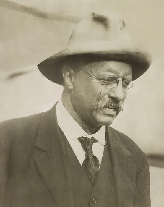 Framed Print : Theodore Roosevelt arriving in NYC from Brazil on May 19, 1914