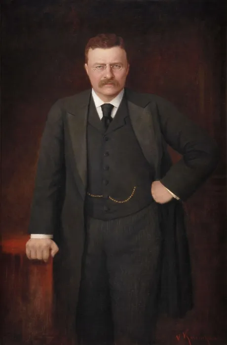 Framed Print : Theodore Roosevelts official portrait as governor of New York State, Jan. 1899 to Dec. 1900 Framed Print : Theodore Roosevelts official portrait as governor of New York State, Jan. 1899 to Dec. 1900