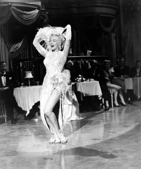 Framed Print : THERE'S NO BUSINESS LIKE SHOW BUSINESS, Marilyn Monroe (in a costume by William Travilla), 1954. 20th Century-Fox, TM & Copyright / courtesy Everett Collection Framed Print : THERE'S NO BUSINESS LIKE SHOW BUSINESS, Marilyn Monroe (in a costume by William Travilla), 1954. 20th Century-Fox, TM & Copyright / courtesy Everett Collection
