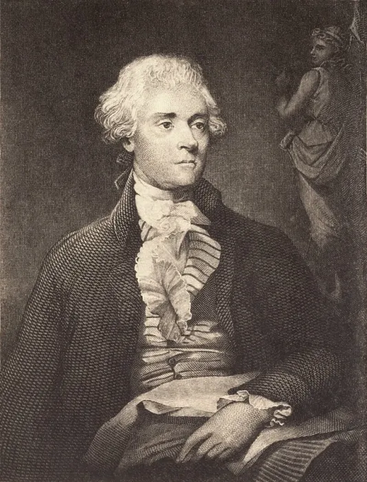 Framed Print : Thomas Jefferson 1743-1826