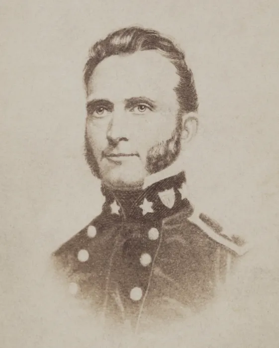 Framed Print : Thomas Stonewall Jackson, in the 1840s, as a Second Lieutenant, the year after he graduated from West Point (BSLOC_2018_8_137) Framed Print : Thomas Stonewall Jackson, in the 1840s, as a Second Lieutenant, the year after he graduated from West Point (BSLOC_2018_8_137)