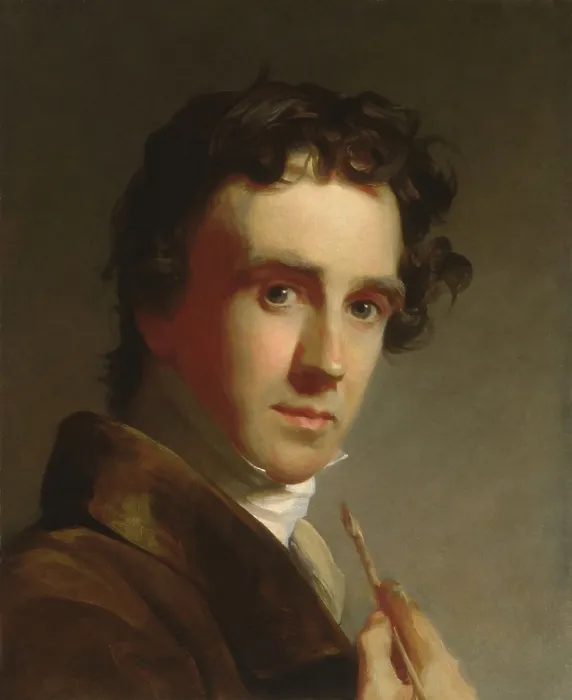 Framed Print : Thomas Sully, British born American painter, in a self portrait with his wife Sarah Framed Print : Thomas Sully, British born American painter, in a self portrait with his wife Sarah