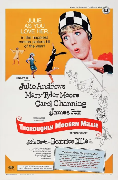 Framed Print : THOROUGHLY MODERN MILLIE, US poster, From left: Carol Channing, Mary Tyler Moore, Julie Andrews (twice), 1967