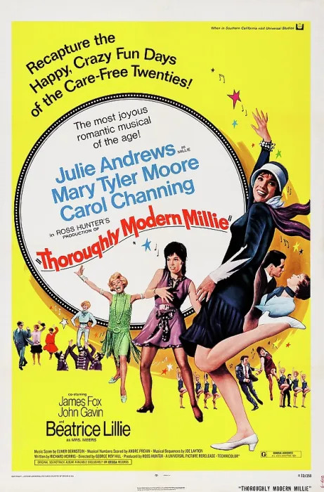 Framed Print : THOROUGHLY MODERN MILLIE, US poster, James Fox (eyeglasses, Carol Channing (hands on hips and arms outstretched), Mary Tyler Moore, Julie Andrews Framed Print : THOROUGHLY MODERN MILLIE, US poster, James Fox (eyeglasses, Carol Channing (hands on hips and arms outstretched), Mary Tyler Moore, Julie Andrews