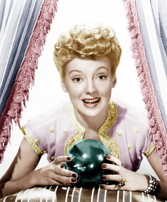 Framed Print : A THOUSAND AND ONE NIGHTS, Evelyn Keyes, 1945
