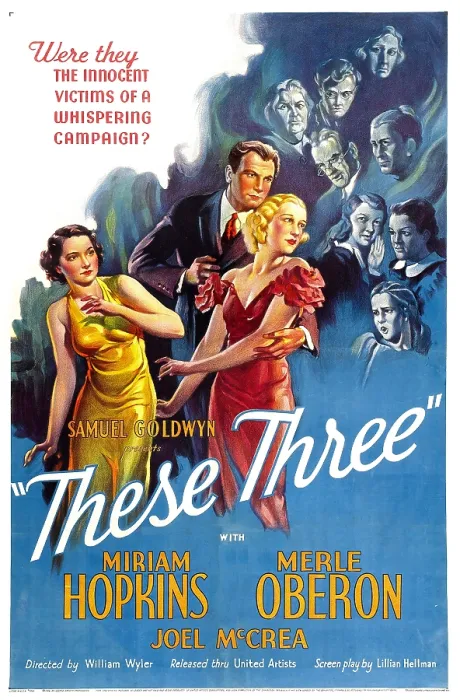 Framed Print : THESE THREE, from left: Merle Oberon, Joel McCrea, Miriam Hopkins, 1936 Framed Print : THESE THREE, from left: Merle Oberon, Joel McCrea, Miriam Hopkins, 1936