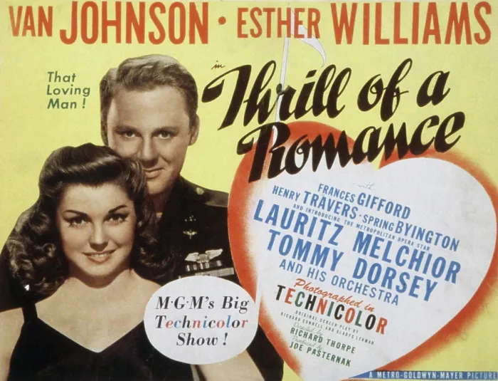 Framed Print : THRILL OF A ROMANCE, Esther Williams, Van Johnson, 1945