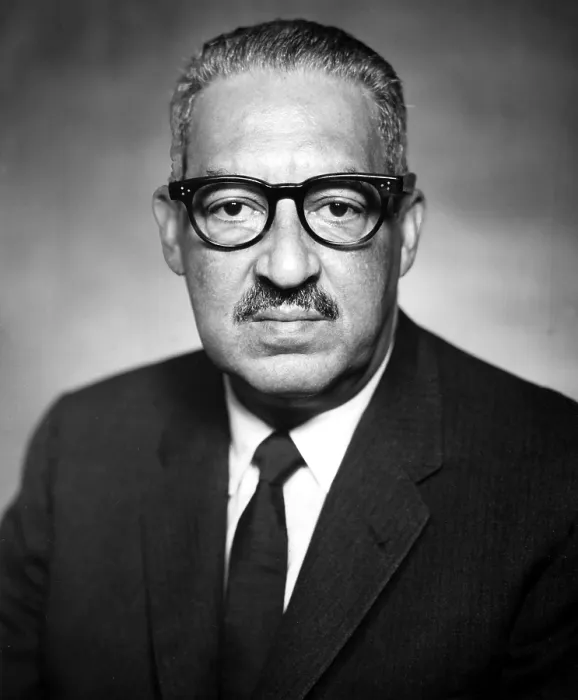 Framed Print : Thurgood Marshall (1908-1993) Pictured as Solicitor General of the United States, 4 / 10 / 67. Courtesy: CSU Archives  /  Everett Collection