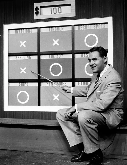 Framed Print : TIC TAC DOUGH, host Jack Barry, (ca. 1956), 1956-1959