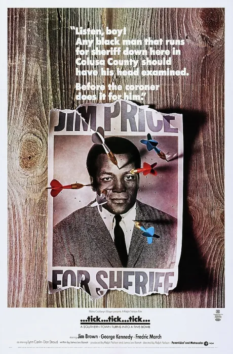 Framed Print : TICK... TICK... TICK... US poster, Jim Brown, 1970