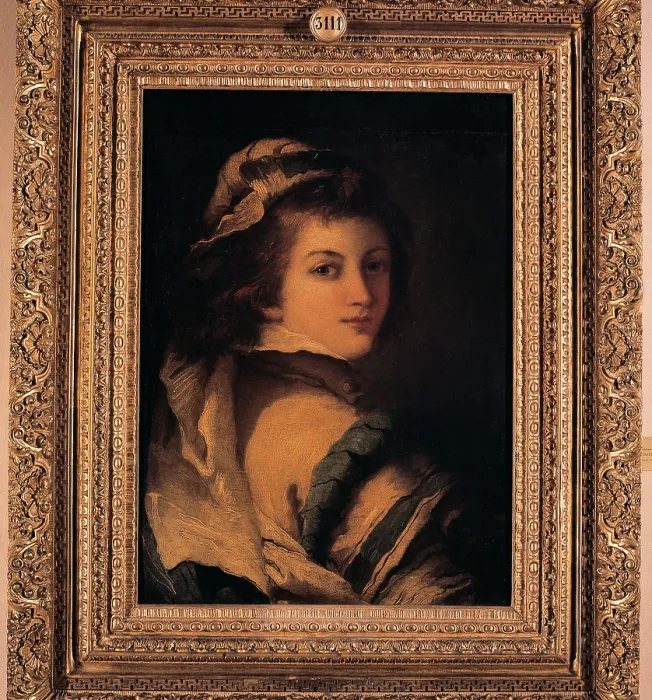 Framed Print : Tiepolo Giandomenico, Portrait of a Page, 18th Century, oil on canvas, Italy, Tuscany, Florence, Uffizi Gallery, (567359) Everett CollectionMondadori Portfolio**US SALES ONLY**