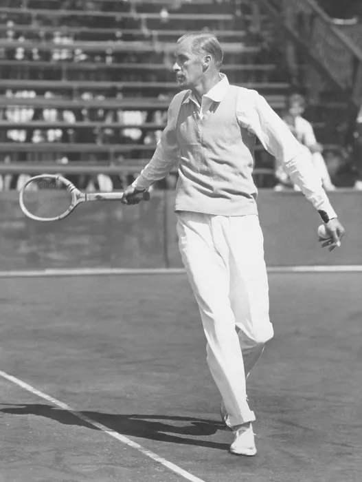 Framed Print : Bill Tilden, at the opening of the U.S. Pro Tennis Championship Tournament. South Shore Country Club, Chicago. July 28, 1932 Framed Print : Bill Tilden, at the opening of the U.S. Pro Tennis Championship Tournament. South Shore Country Club, Chicago. July 28, 1932