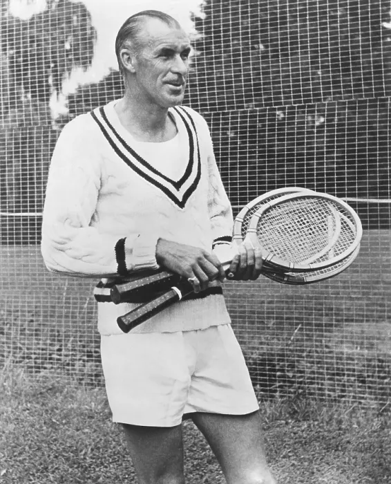 Framed Print : Bill Tilden, former Tennis Champion, ca. 1951. He was isolated from former friends and associates after his two imprisonments on homosexual related morals charges
