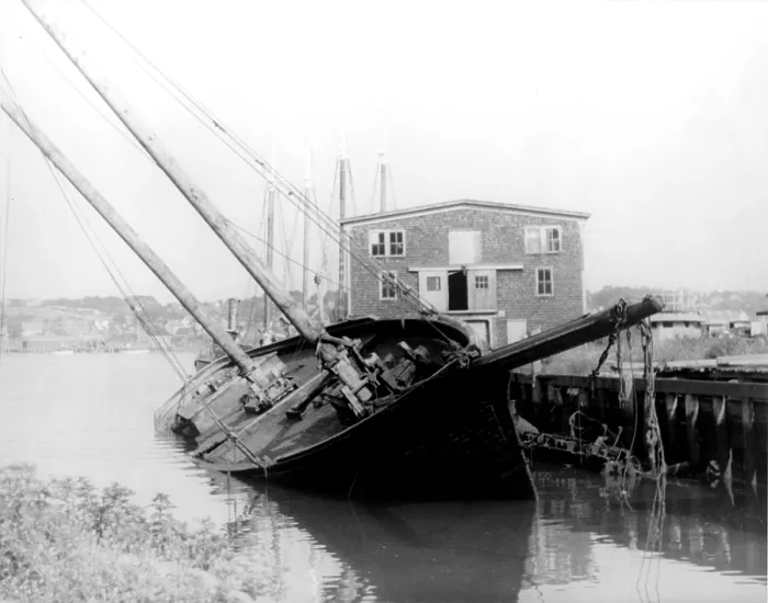 Framed Print : Tilting boat at Gloucester, Massachusetts, photograph by Carl Van Vechten, July 28, 1936 Framed Print : Tilting boat at Gloucester, Massachusetts, photograph by Carl Van Vechten, July 28, 1936