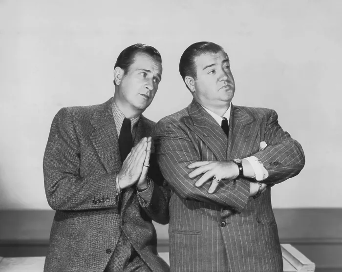 Framed Print : THE TIME OF THEIR LIVES, from left: Bud Abbott, Lou Costello, 1946 Framed Print : THE TIME OF THEIR LIVES, from left: Bud Abbott, Lou Costello, 1946