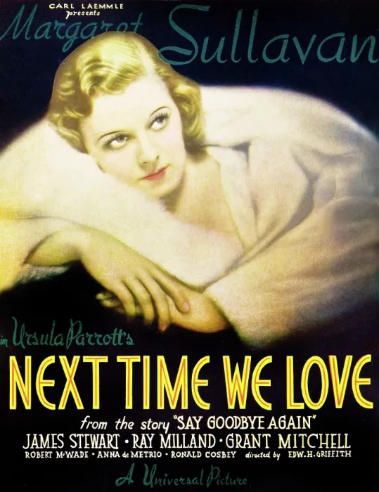 Framed Print : NEXT TIME WE LOVE, Margaret Sullavan on window card, 1936 Framed Print : NEXT TIME WE LOVE, Margaret Sullavan on window card, 1936