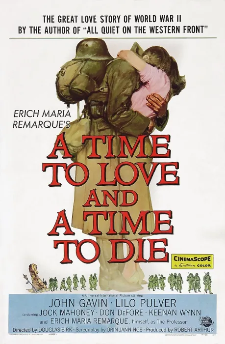 Framed Print : A TIME TO LOVE AND A TIME TO DIE, poster art, 1958 Framed Print : A TIME TO LOVE AND A TIME TO DIE, poster art, 1958