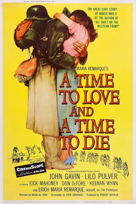 Framed Print : A TIME TO LOVE AND A TIME TO DIE, US poster art, 1958