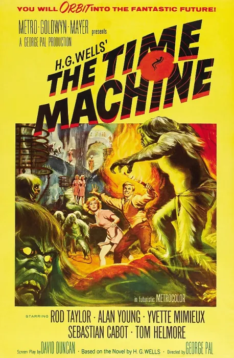 Framed Print : THE TIME MACHINE, Yvette Mimieux, Rod Taylor, 1960 Framed Print : THE TIME MACHINE, Yvette Mimieux, Rod Taylor, 1960