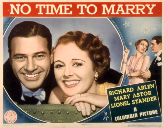 Framed Print : NO TIME TO MARRY, Richard Arlen, Mary Astor, 1938 Framed Print : NO TIME TO MARRY, Richard Arlen, Mary Astor, 1938