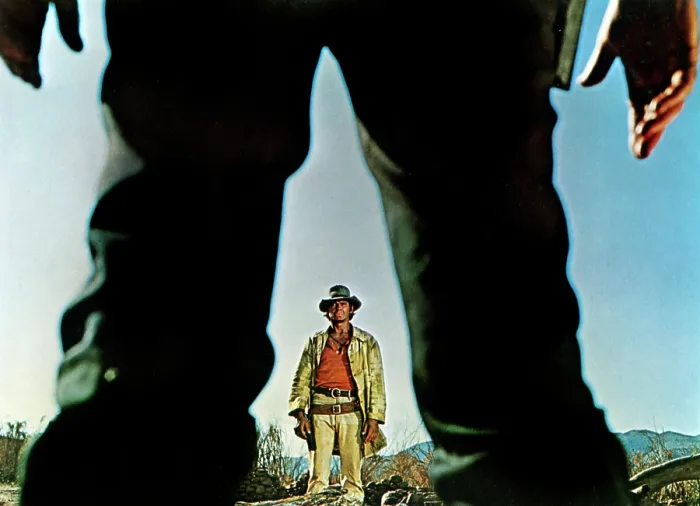 Framed Print : ONCE UPON A TIME IN THE WEST, Charles Bronson, Henry Fonda, 1968 Framed Print : ONCE UPON A TIME IN THE WEST, Charles Bronson, Henry Fonda, 1968