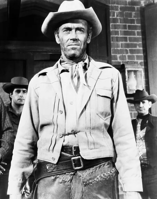 Framed Print : THE TIN STAR, Henry Fonda, 1957