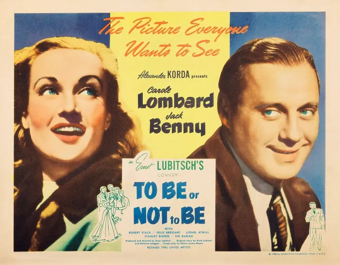 Framed Print : TO BE OR NOT TO BE, US lobbycard, from left: Carole Lombard, Jack Benny, 1942 Framed Print : TO BE OR NOT TO BE, US lobbycard, from left: Carole Lombard, Jack Benny, 1942