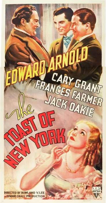 Framed Print : THE TOAST OF NEW YORK, top from left: Edward Arnold, Cary Grant, Jack Oakie, bottom: Frances Farmer, 1937