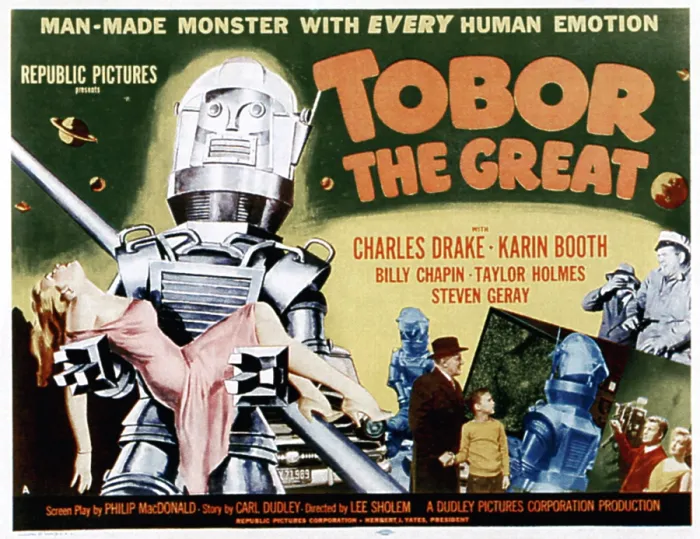 Framed Print : TOBOR THE GREAT, 1954 Framed Print : TOBOR THE GREAT, 1954