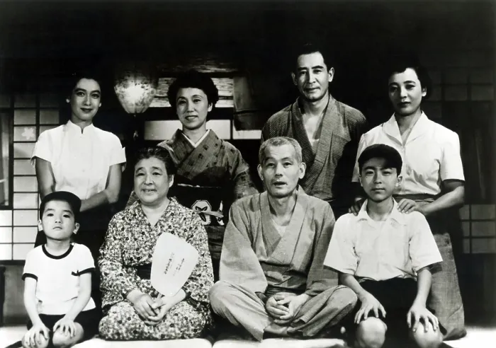 Framed Print : TOKYO STORY, (aka TOKYO MONOGATARI), back row: Setsuko Hara, Haruko Sugimura, So Yamamura, Kuniko Miyake; front row: Mitsuhiro Mori, Chieko Higashiyama, Chishu Ryu, Zen Murase Framed Print : TOKYO STORY, (aka TOKYO MONOGATARI), back row: Setsuko Hara, Haruko Sugimura, So Yamamura, Kuniko Miyake; front row: Mitsuhiro Mori, Chieko Higashiyama, Chishu Ryu, Zen Murase