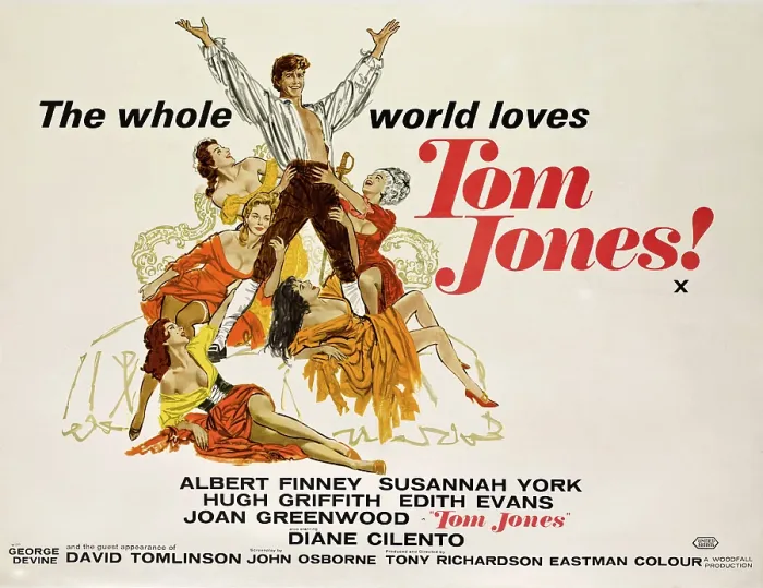 Framed Print : TOM JONES, Albert Finney, 1963