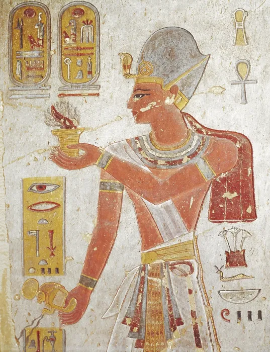 Framed Print : Tomb Of Amon-her-Khopechef. EGYPT. Dayr al-Bahri. Valley of the Queens. Tomb Of Amon-her-Khopechef. Pharaoh Ramses III, father of prince Amon-her-Khopechef. Egyptian art Framed Print : Tomb Of Amon-her-Khopechef. EGYPT. Dayr al-Bahri. Valley of the Queens. Tomb Of Amon-her-Khopechef. Pharaoh Ramses III, father of prince Amon-her-Khopechef. Egyptian art