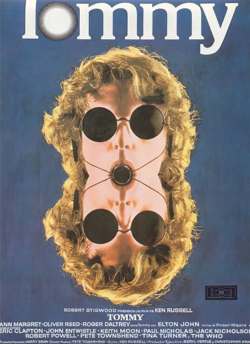 Framed Print : TOMMY, Spanish poster art, 1975