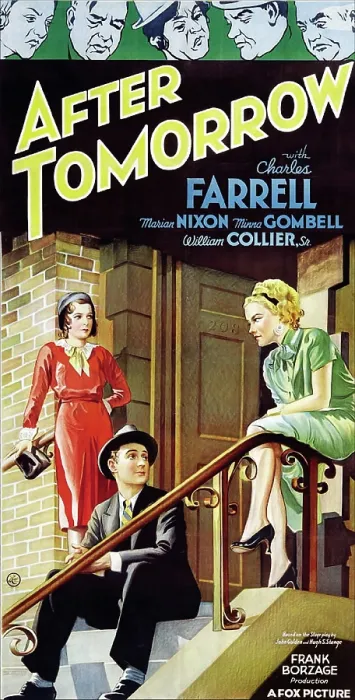 Framed Print : AFTER TOMORROW, from left on US three sheet poster art: Marian Nixon, Charles Farrell, Greta Granstedt, 1932. TM and copyright 20th Century Fox Film Corporation