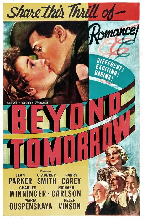 Framed Print : BEYOND TOMORROW, US poster, top from left: Jean Parker, Richard Carlson, bottom right: Helen Vinson, Charles Winninger, C. Aubrey Smith, Harry Carey, 1940 Framed Print : BEYOND TOMORROW, US poster, top from left: Jean Parker, Richard Carlson, bottom right: Helen Vinson, Charles Winninger, C. Aubrey Smith, Harry Carey, 1940