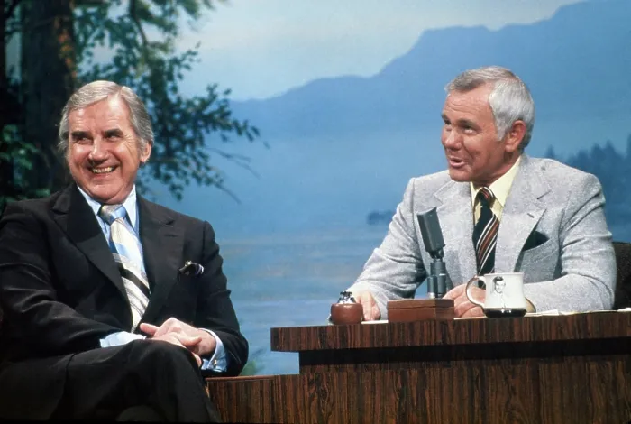 Framed Print : THE TONIGHT SHOW WITH JOHNNY CARSON, from left: Ed Macmahon, Johnny Carson, ca. 1990s), 1962-1992