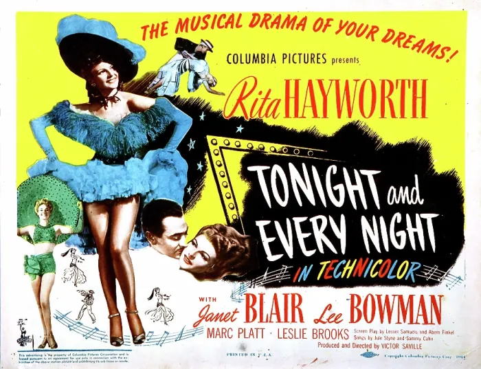 Framed Print : TONIGHT AND EVERY NIGHT, Rita Hayworth, Lee Bowman, 1945 Framed Print : TONIGHT AND EVERY NIGHT, Rita Hayworth, Lee Bowman, 1945