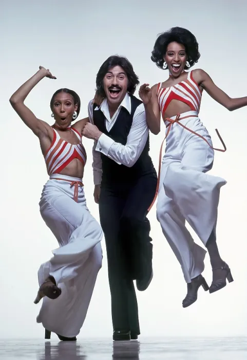 Framed Print : TONY ORLANDO & DAWN, from left: Telma Hopkins, Tony Orlando, Joyce Vincent Wilson, (1975), 1974-76 Framed Print : TONY ORLANDO & DAWN, from left: Telma Hopkins, Tony Orlando, Joyce Vincent Wilson, (1975), 1974-76