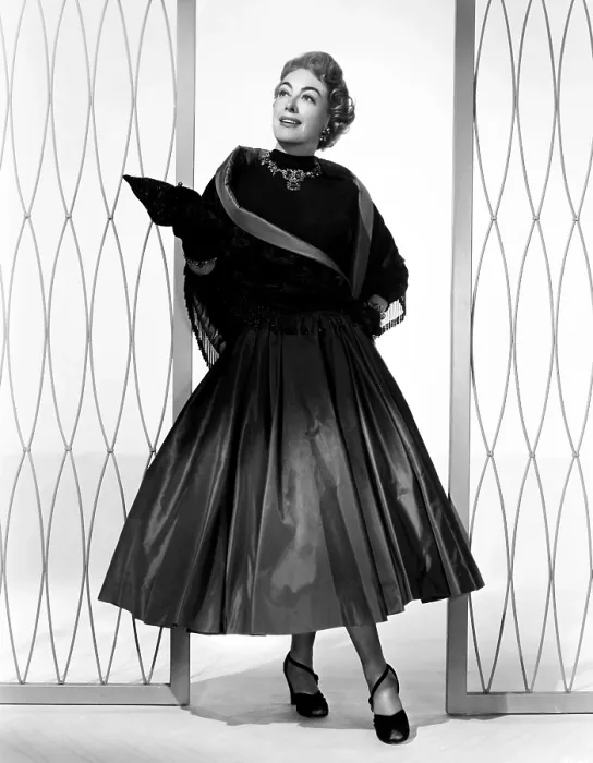 Framed Print : TORCH SONG, Joan Crawford, in a gown by Helen Rose, 1953 Framed Print : TORCH SONG, Joan Crawford, in a gown by Helen Rose, 1953