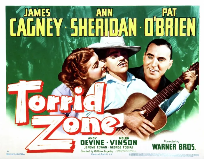 Framed Print : TORRID ZONE, Ann Sheridan, James Cagney, Pat O'Brien, 1940