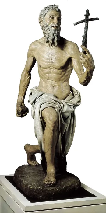 Framed Print : TORRIGIANO, Pietro (1472-1528). Saint Jerome. 1525. Renaissance art. Sculpture on wood. SPAIN. Sevilla. Fine Arts Museum. AISA / Everett Collection**US SALES ONLY** Framed Print : TORRIGIANO, Pietro (1472-1528). Saint Jerome. 1525. Renaissance art. Sculpture on wood. SPAIN. Sevilla. Fine Arts Museum. AISA / Everett Collection**US SALES ONLY**