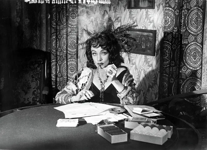 Framed Print : TOUCH OF EVIL, Marlene Dietrich, 1958 Framed Print : TOUCH OF EVIL, Marlene Dietrich, 1958
