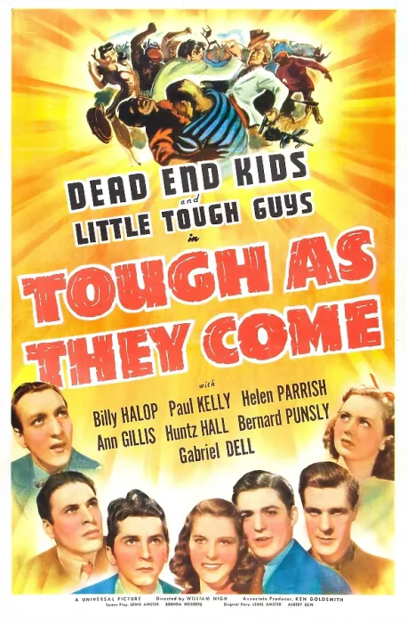 Framed Print : TOUGH AS THEY COME, US poster, bottom from left: Huntz Hall, Bernard Punsly, Gabriel Dell, Helen Parrish, Billy Halop, Paul Kelly, Ann Gillis, 1942 Framed Print : TOUGH AS THEY COME, US poster, bottom from left: Huntz Hall, Bernard Punsly, Gabriel Dell, Helen Parrish, Billy Halop, Paul Kelly, Ann Gillis, 1942