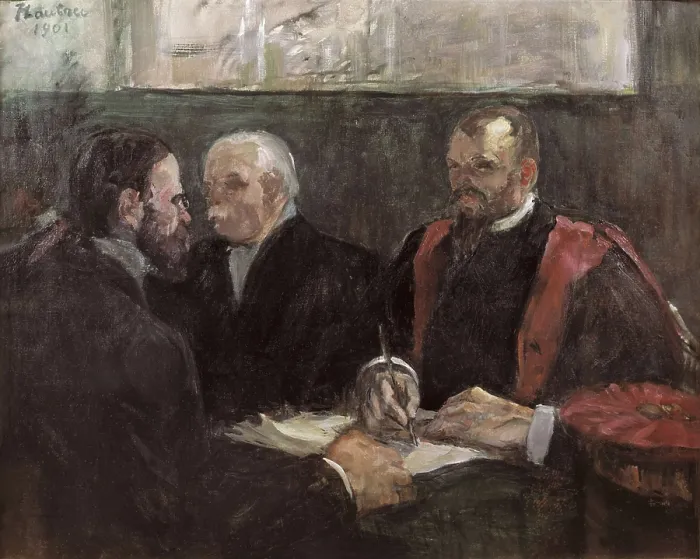 Framed Print : TOULOUSE-LAUTREC, Henri de (1864-1901). An examination at the Faculty of Medicine of Paris. 1901. Post-Impressionism. Oil on canvas. FRANCE. Albi. Toulouse-Lautrec Museum Framed Print : TOULOUSE-LAUTREC, Henri de (1864-1901). An examination at the Faculty of Medicine of Paris. 1901. Post-Impressionism. Oil on canvas. FRANCE. Albi. Toulouse-Lautrec Museum