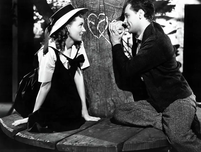 Framed Print : OUR TOWN, Martha Scott, William Holden, 1940
